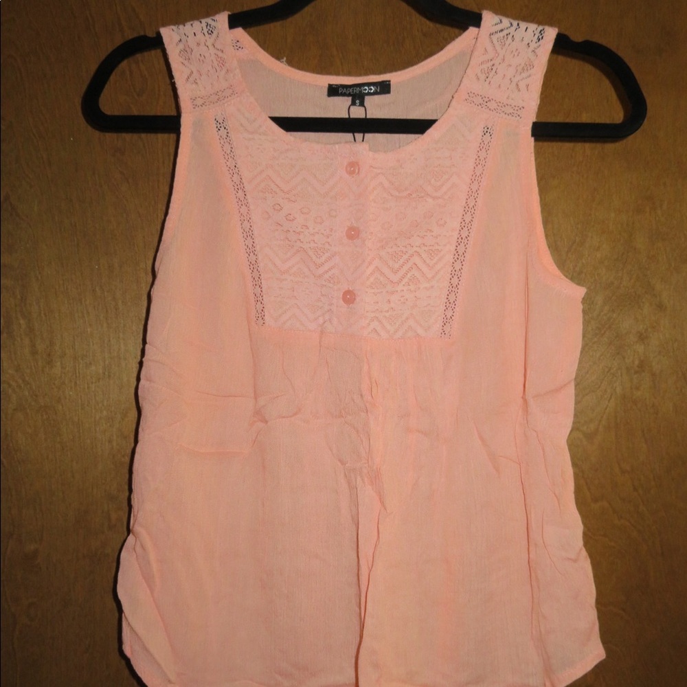 Salmon Laced Tank